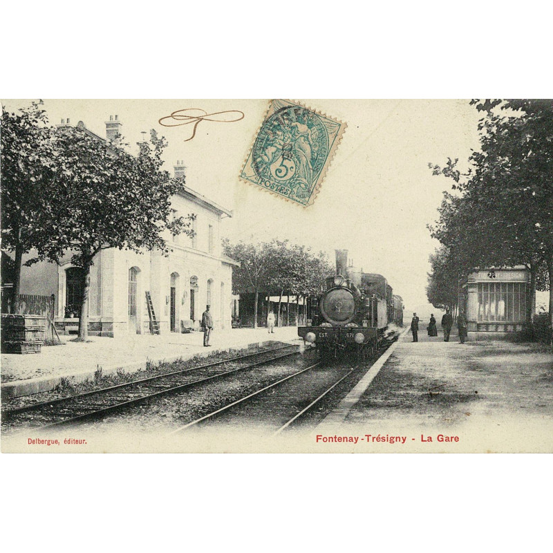 CPA - Fontenay-Trésigny - La Gare