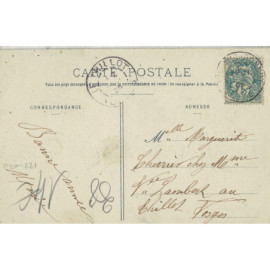 CPA - Lancey - Rue de Lancey
