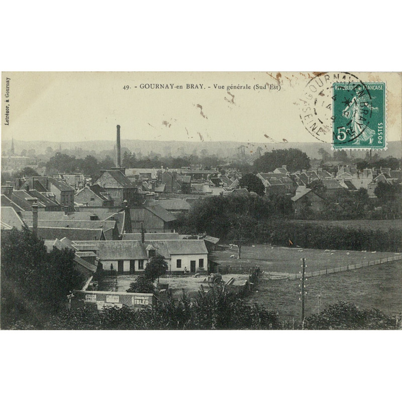 CPA - Gournay-en-Bray - Vue Générale