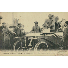 CPA - Coupe des Voitures à...