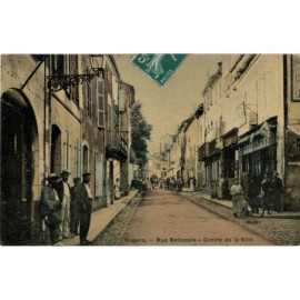 CPA - Nogaro - Rue...