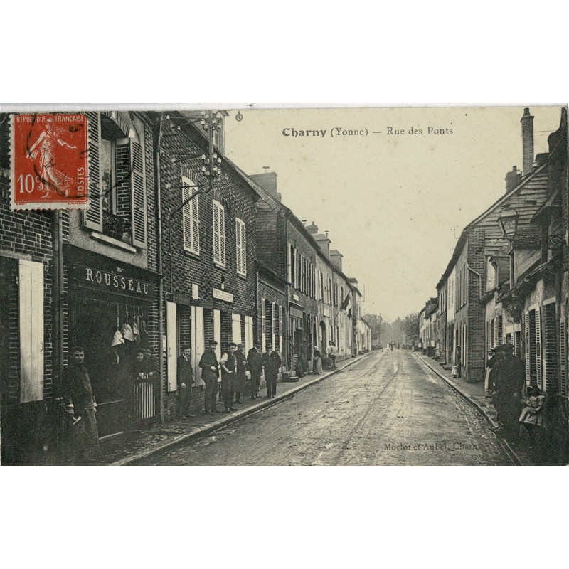 CPA - Charny - Rue des Ponts