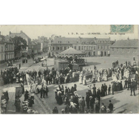 CPA - Le Portel - La Place...