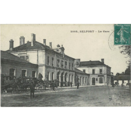 CPA - Belfort - La Gare