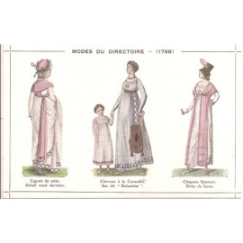 CPA - Modes du Directoire -...