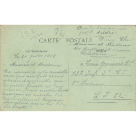 CPA - Fecamp Hôpital Auxiliaire - La Chapelle