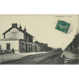 CPA - Luneray - La Gare