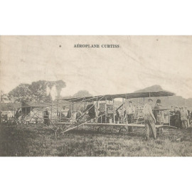 CPA - Aéroplane Curtiss
