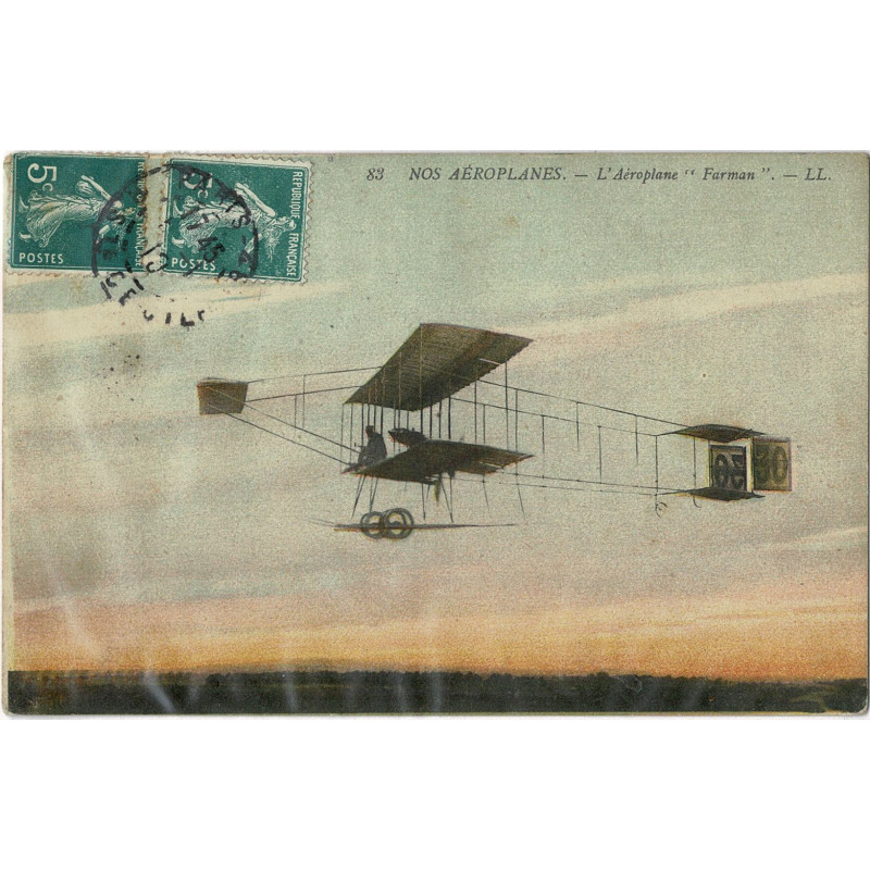 CPA - Nos Aéroplanes - Aéroplane Farman