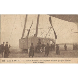 CPA - La Nacelle Blindée...