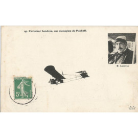 CPA - L'Aviateur Landron...