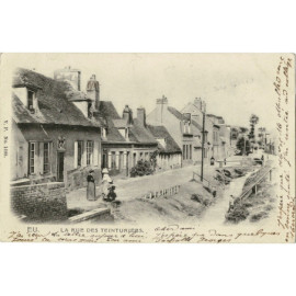 CPA - Eu - La rue des...