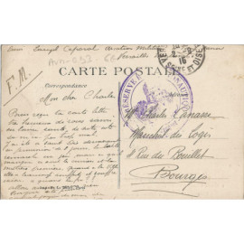 CPA - Dirigeable Français - "Commandant Coutel"