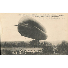 CPA - Aérostation Militaire...