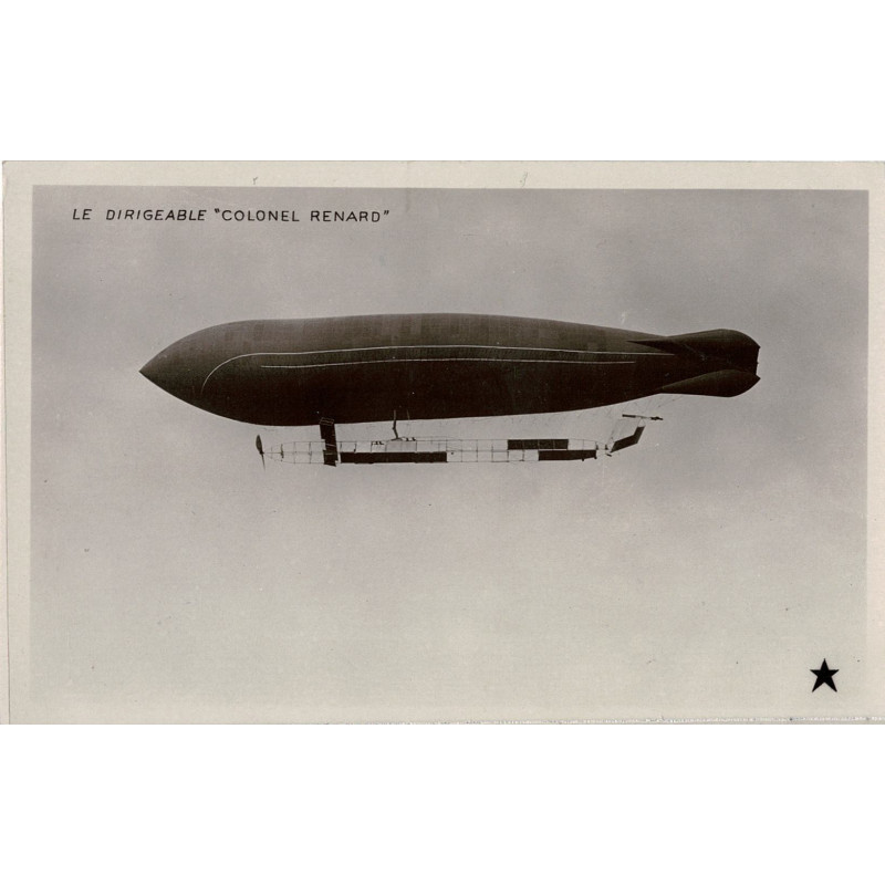 Carte-Photo - Le Dirigeable "Colonel Renard"