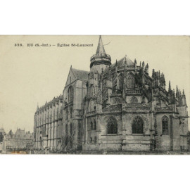 CPA - Eu - Eglise...