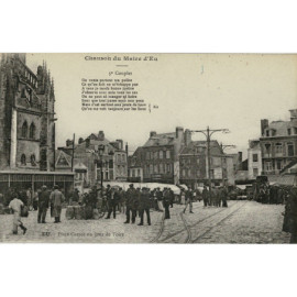 CPA - Eu - Place Carnot un...