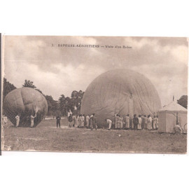 CPA -  Sapeurs Aerostiers -...