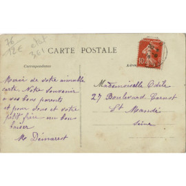 CPA - Eu - Rue de la Poste