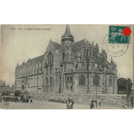 CPA - Eu - Eglise...