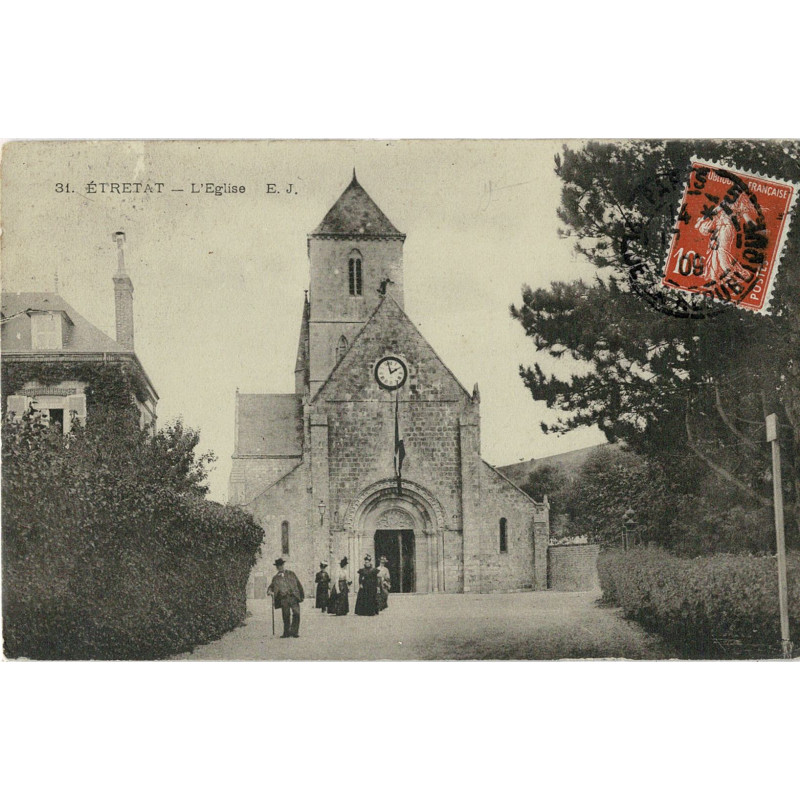 CPA - Etretat - L'Eglise