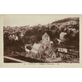 CPA - Elbeuf - L'Eglise et...