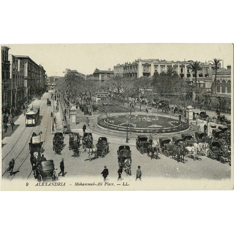 CPA - Alexandrie - Mohamed-Ali Pace