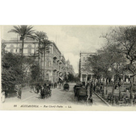 CPA - Alexandrie - Rue...