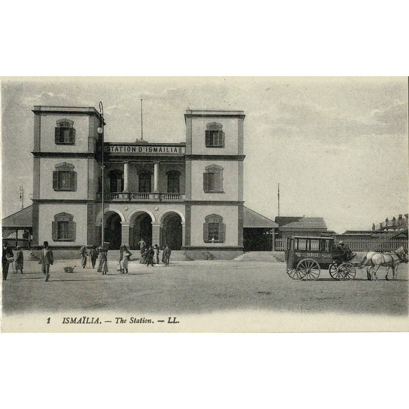 CPA - Ismaïlia - La Gare