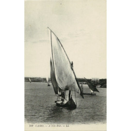 CPA - Le Caire - A Nil Boat