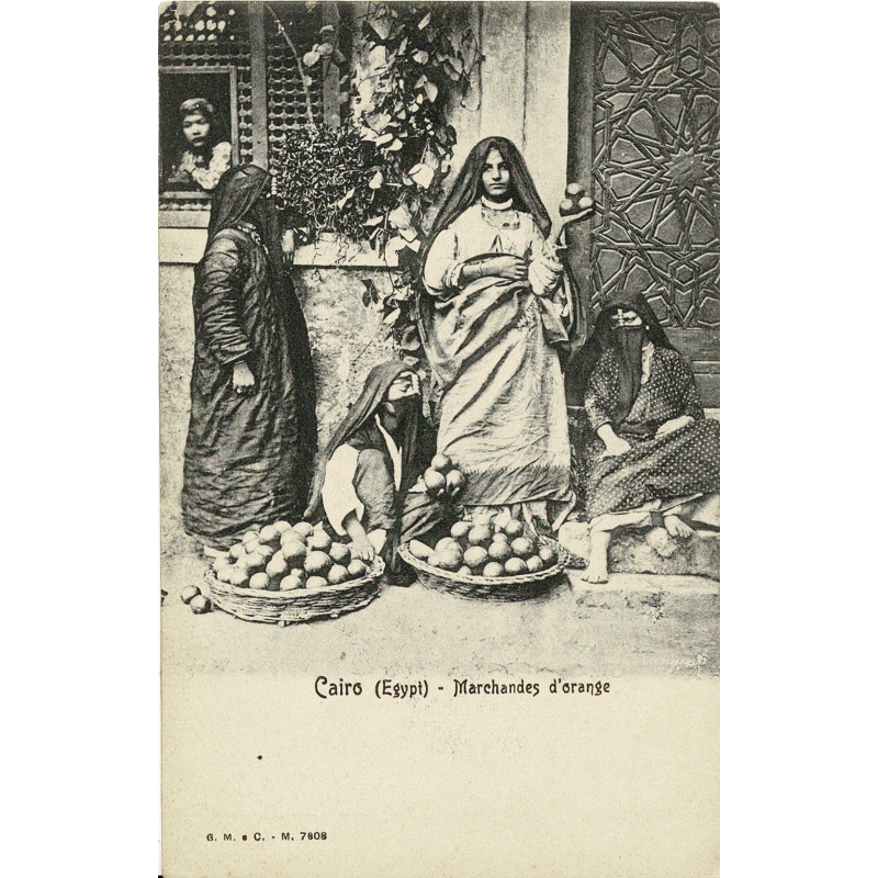 CPA - Le Caire - Marchandes d´ oranges