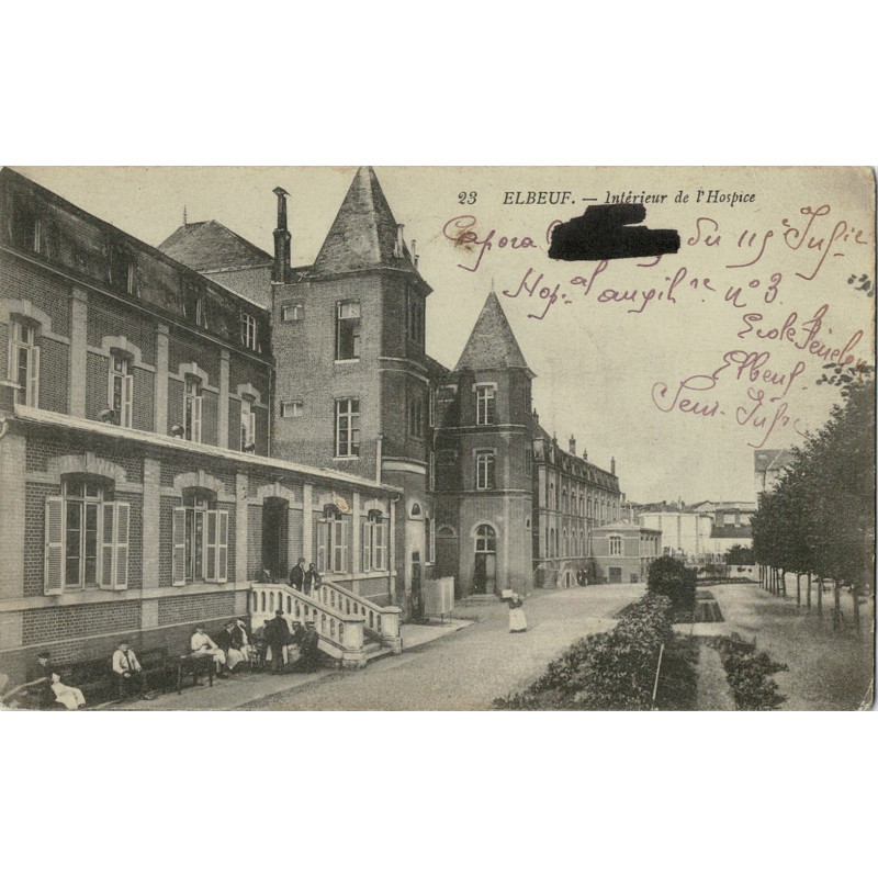 CPA - Elbeuf - Interieur de L'Hospice