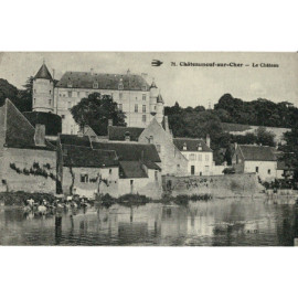 CPA - Châteauneuf-sur-Cher...