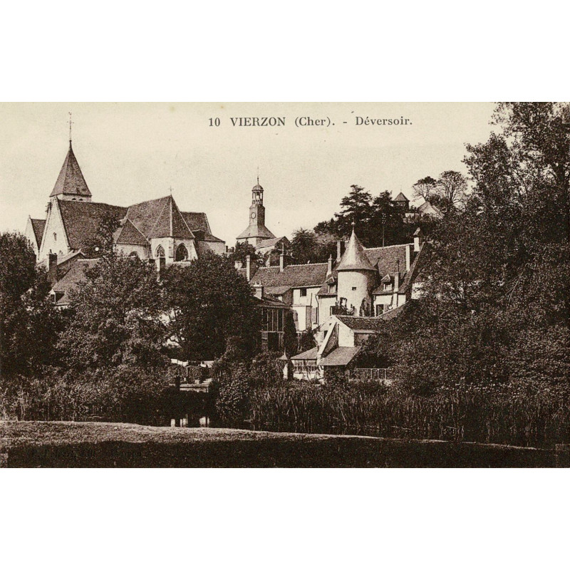CPA - Vierzon - Déversoir