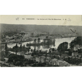 CPA - Vernon - La Seine et...
