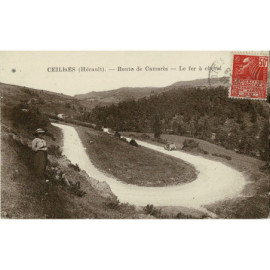 CPA - Ceilhes - Route de...