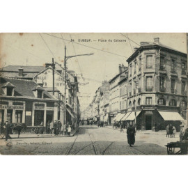 CPA - Elbeuf - Place du...