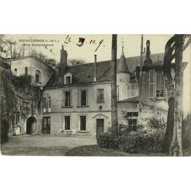 CPA - Rochecorbon - Villa Bassompierre