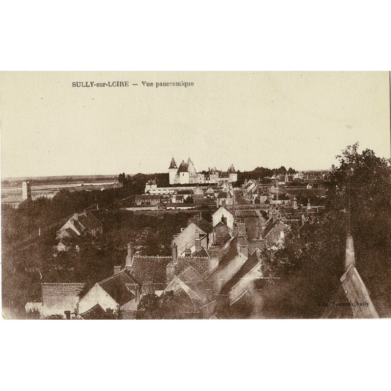 CPA - Sully-sur-Loire - Vue Panoraique