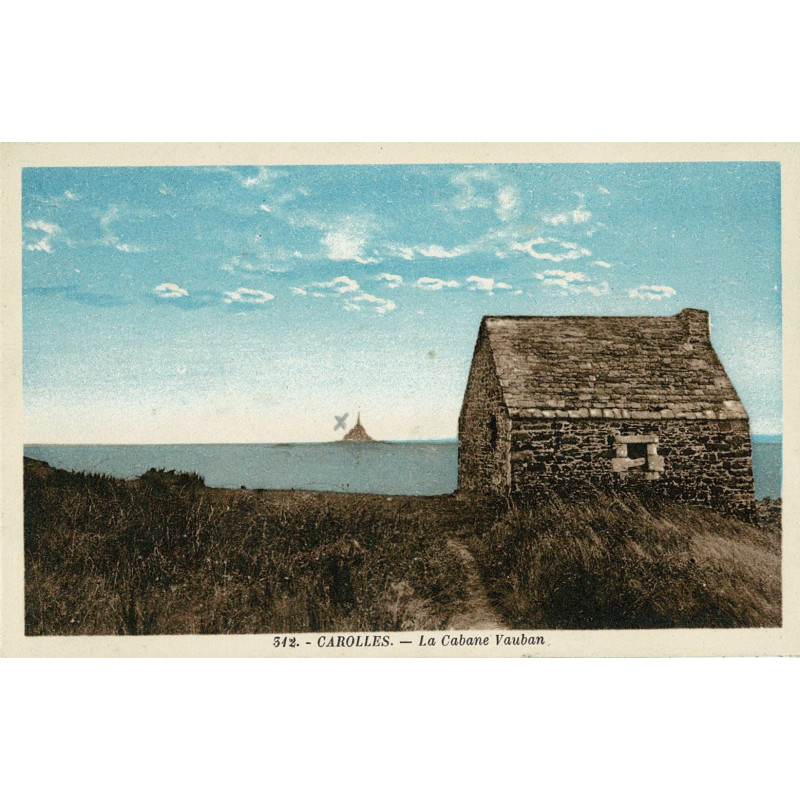 CPA - Carolles - La Cabane Vauban
