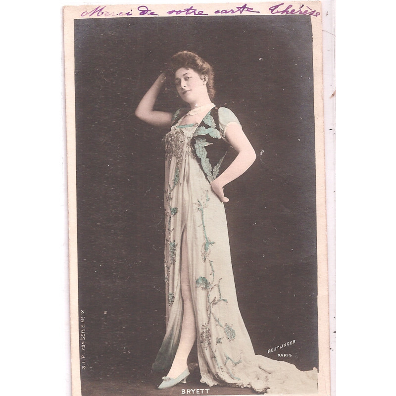 Carte-Photo -  Bryett - Reutlinger Paris