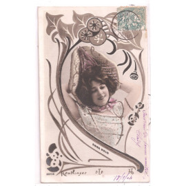 Carte-Photo - Anna Held