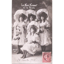 CPA - Les Miss Kismay de la...