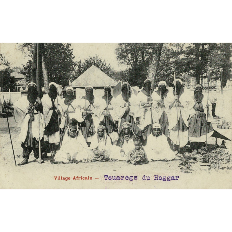 CPA - Village Africain - Touareg du Hoggar