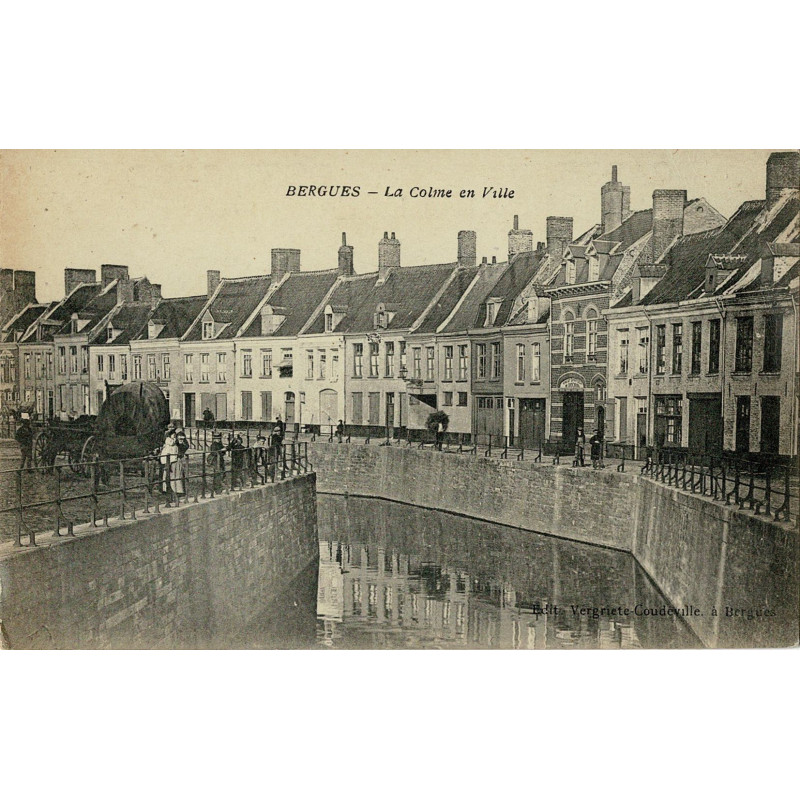 CPA - Bergues - La Colme en Ville