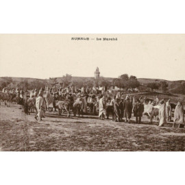 CPA - Aumale - Le Marché