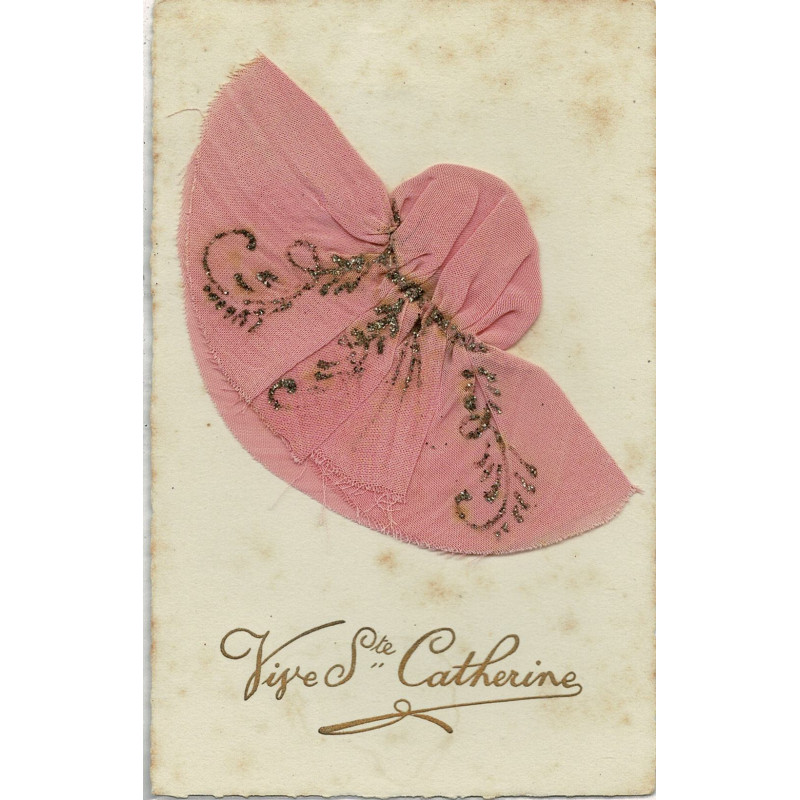 CPA - Vive Ste-Catherine (taches)