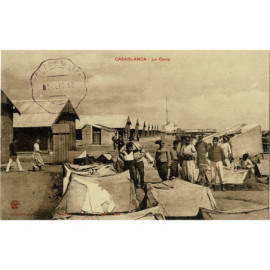 CPA - Casablanca - Le Camp...