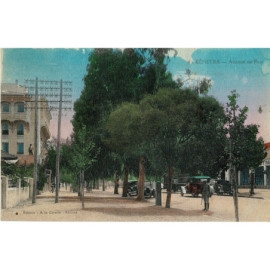 CPA - Kénitra - Avenue de Fez