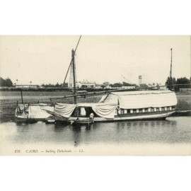 CPA - Cairo - Sailing Dahabeach